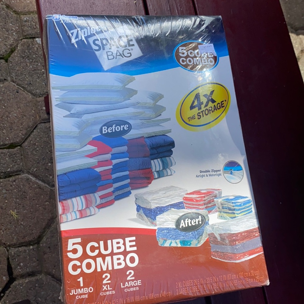 Ziploc space bag